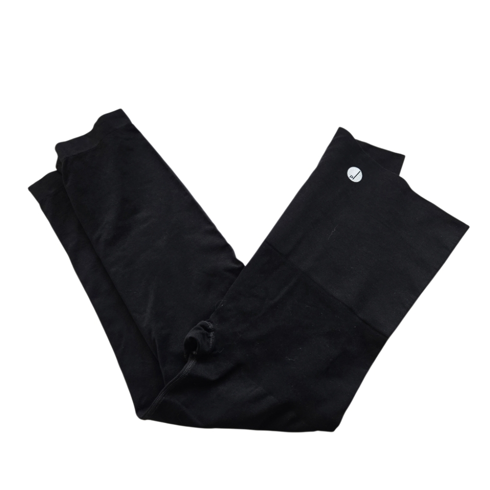 PREGGO LEGGINGS Snap back High Waisted Crop Maternity Leggings Black Size XL 2XL
